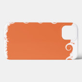 Coral Elegant Modern Case-Mate iPhone Hülle (Rückseite (Horizontal))