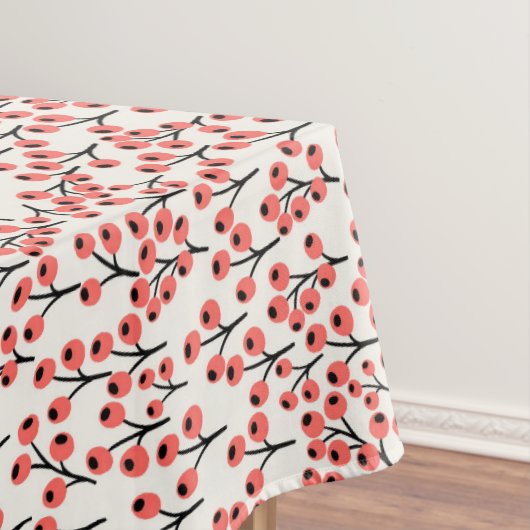 Coral Floral Botanical Tischdecke (Beispiel)