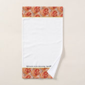 Coral Floral Christlich Scripture GOD'S MERCIES Badhandtuch Set (Handtuch)