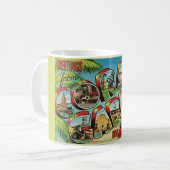 Coral Gables Florida Begrüßung Kaffeetasse (Vorderseite Links)
