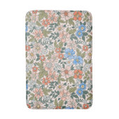 Coral Garden Blume Muster Badematte (Vorderseite Vertikal)