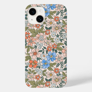 Coral Garden Blume Muster Case-Mate iPhone 14 Hülle