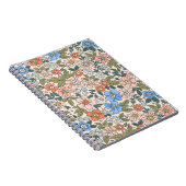 Coral Garden Blume Muster Notizblock (Rechte Seite)