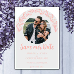 Coral Garland Foto Save the Date