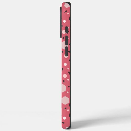 Coral Geo Edition Case-Mate iPhone Hülle (Rückseite / Links)