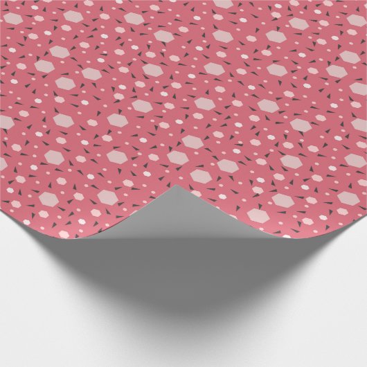 Coral Geo Edition Geschenkpapier (Ecke)