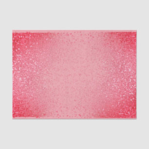 Coral Glitzer auf Ombre Koral Hintergrund Seidenpapier