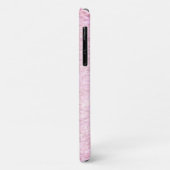 Coral Gray Paint Textured Pattern Personalisiert Case-Mate iPhone Hülle (Hinten/Links)