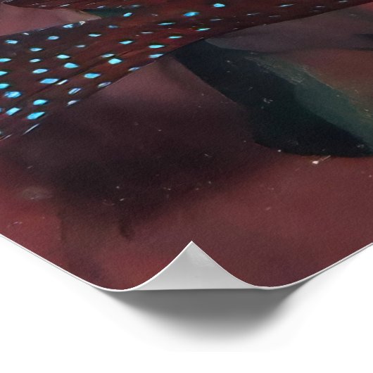 Coral Hinds Poster (Ecke)