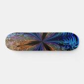 Coral Kaleidoscope Skateboard (Horizontal)