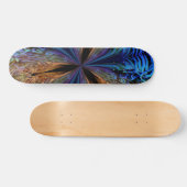 Coral Kaleidoscope Skateboard (Horizontal)