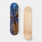 Coral Kaleidoscope Skateboard (Vorderseite)