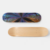 Coral Kaleidoscope Skateboard (Horizontal)