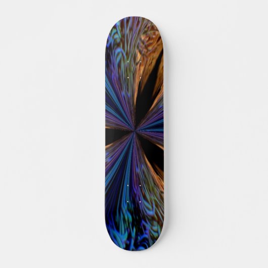 Coral Kaleidoscope Skateboard (Vorne)