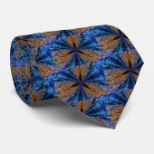 Coral Kaleidoskop Krawatte (Gerollt)