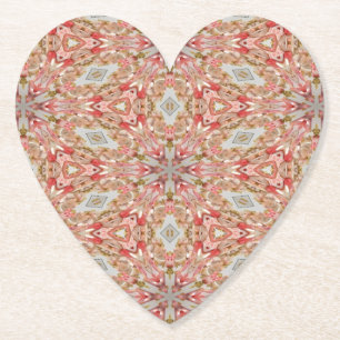 Coral Kaleidoskop Untersetzer