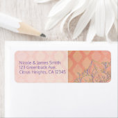 Coral Lavender Gold marokkanische Glam Indian Wedd (Insitu)