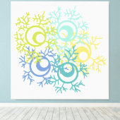 Coral Leinwanddruck (Insitu (Holzboden))