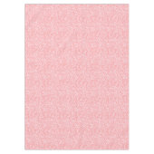 Coral Leopard Print Pattern Tischdecke (Vorderseite)