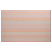 Coral & Light Blue Lines Muster Stoff (Yard (91,4 cm))