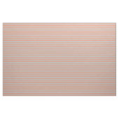 Coral & Light Blue Lines Muster Stoff (Fat Quarter (45,7 x 55,9 cm))