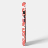 Coral Lilie Case-Mate iPhone Hülle (Rückseite / Links)