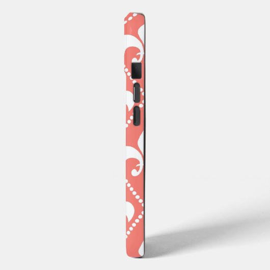 Coral Lilie Case-Mate iPhone Hülle (Rückseite / Links)