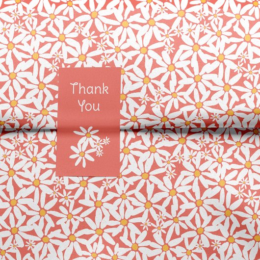 Coral - Mache meine Daisy Seidenpapier