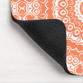 Coral Mandala Geometrisches Muster Mousepad (Ecke)