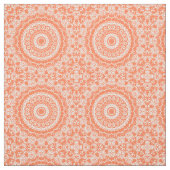 Coral Mandala Geometrisches Muster Stoff (Muster)