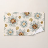 Coral Mandala Pattern Badhandtuch Set (Handtuch)