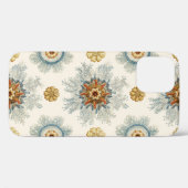 Coral Mandala Pattern Case-Mate iPhone Hülle (Rückseite (Horizontal))