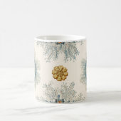 Coral Mandala Pattern Kaffeetasse (Mittel)