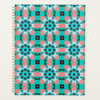 Coral & Mint Mandala Planer