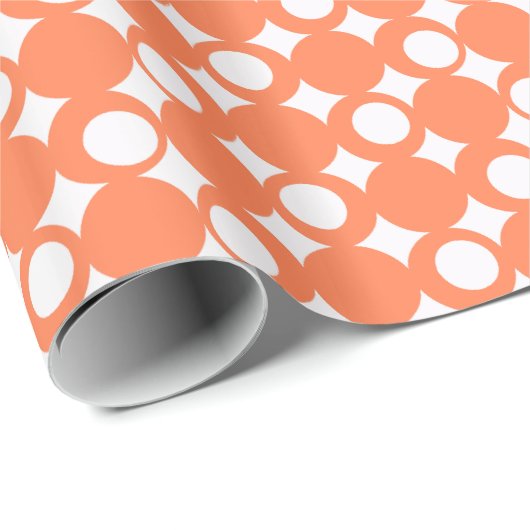 Coral Mod Ball Design @ Emporio Moffa Geschenkpapier (Rolleneckpunkt)
