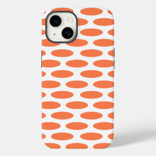 Coral Modern Oval in Emporiomoffa Case-Mate iPhone Hülle