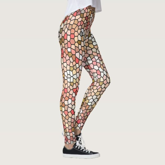 Coral Mosaics Leggings (Rechts)