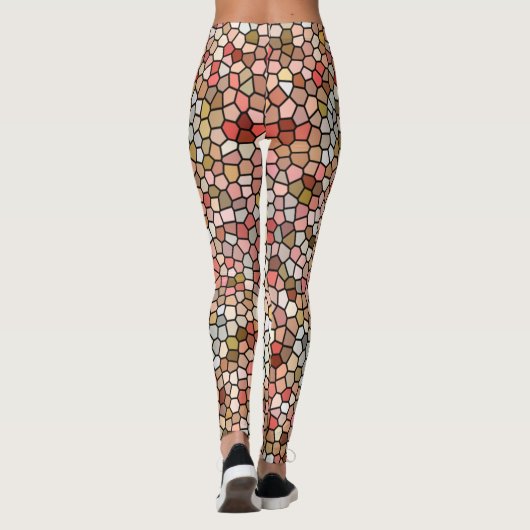 Coral Mosaics Leggings (Rückseite)