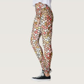 Coral Mosaics Leggings (Links)