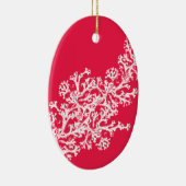 Coral Motif Keramikornament (Rechts)