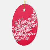 Coral Motif Keramikornament (Links)