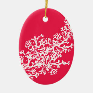 Coral Motif Keramikornament