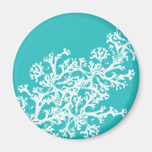Coral Motif Magnet (Vorne)