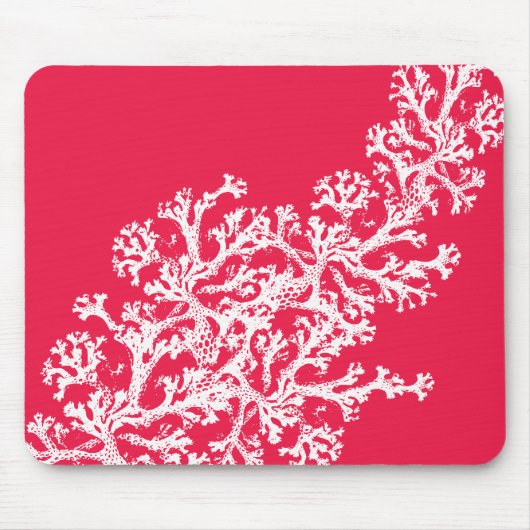 Coral Motif Mousepad (Vorne)