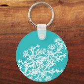 Coral Motif Schlüsselanhänger (Vorderseite)
