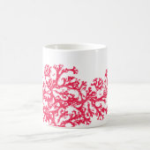 Coral Motif Tasse (Mittel)