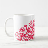Coral Motif Tasse (Links)