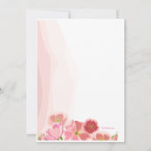 Coral National Daughters Day Card Einladung (Rückseite)