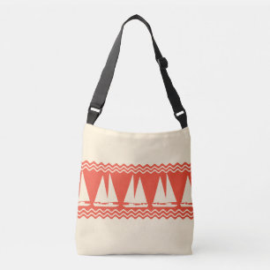 Coral Nautical Tragetaschen Mit Langen Trägern