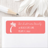 Coral + Palm Tree Icon Handwriting Typografy (Insitu)